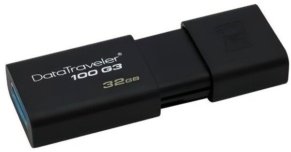 Флеш пам'ять USB 32 Gb Kingston DT 100 G3 USB3.0 - зображення 1