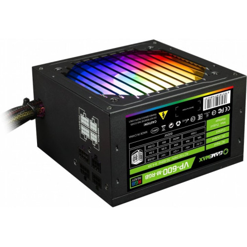 БЖ GAMEMAX 600Вт VP-600-M-RGB - зображення 7