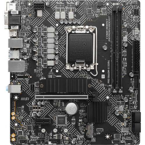 Мат. плата s1700 MSI PRO B660M-G DDR4 - зображення 1