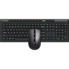 Клавіатура+мишка Rapoo 8210M Black