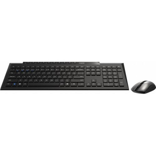Клавіатура+мишка Rapoo 8210M Black - зображення 2