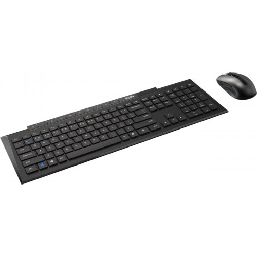 Клавіатура+мишка Rapoo 8210M Black - зображення 3