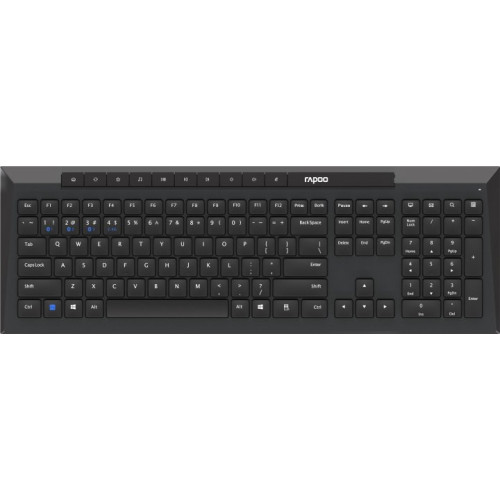 Клавіатура+мишка Rapoo 8210M Black - зображення 5