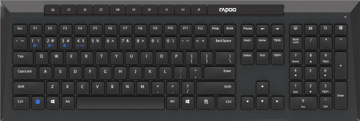 Клавіатура+мишка Rapoo 8210M Black - зображення 5