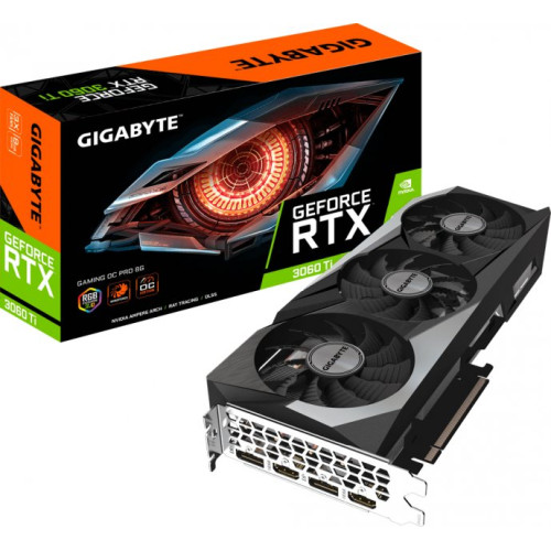Відеокарта GeForce RTX 3060 Ti 8 GDDR6 Gigabyte GAMING OC PRO (GV-N306TGAMINGOC PRO-8GD 3.0) - зображення 9