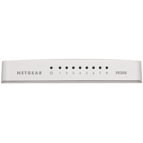 Комутатор Switch Netgear FS208-100PES - зображення 2