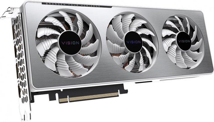 Відеокарта GeForce RTX 3060 Ti 8 GDDR6 Gigabyte VISION OC (GV-N306TVISION OC-8GD 2.0) - зображення 2