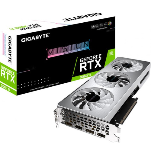 Відеокарта GeForce RTX 3060 Ti 8 GDDR6 Gigabyte VISION OC (GV-N306TVISION OC-8GD 2.0) - зображення 8