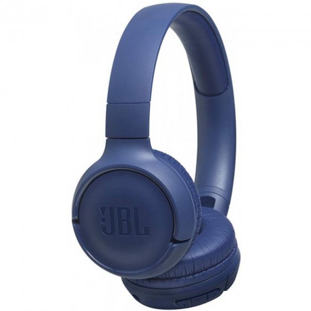Безпровідні Bluetooth навушники JBL TUNE 500BT Blue - зображення 1