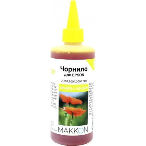 Чорнило Makkon для EPSON L100\/L200\/L300\/L800 - зображення 1