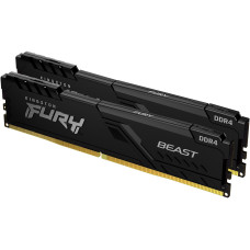 Пам'ять DDR4 RAM_32Gb (2x16Gb) 2666Mhz Kingston Fury Beast Black (KF426C16BBK2/32)