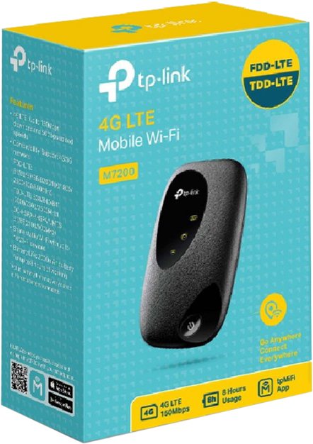Модем 4G WiFi роутер TP-Link M7200 - зображення 5