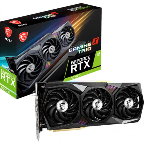 Відеокарта GeForce RTX 3070 TI 8GB GDDR6X MSI GAMING X TRIO (RTX 3070 Ti GAMING X TRIO 8G) - зображення 7