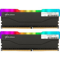 Пам'ять DDR4 RAM_32Gb (2x16Gb) 3200Mhz eXceleram RGB X2 Series Black (ERX2B432326CD)