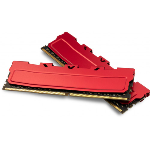 Пам'ять DDR4 RAM_16Gb (2x8Gb) 3200Mhz Exceleram Kudos Red (EKRED4163216AD) - зображення 2