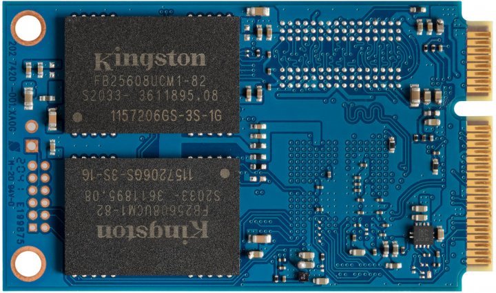Накопичувач SSD mSATA 256GB Kingston KC600 (SKC600MS\/256G) - зображення 2