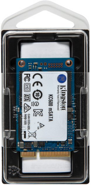 Накопичувач SSD mSATA 256GB Kingston KC600 (SKC600MS\/256G) - зображення 5