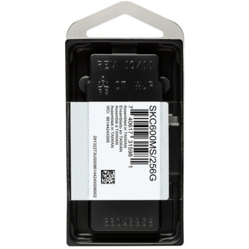 Накопичувач SSD mSATA 256GB Kingston KC600 (SKC600MS\/256G) - зображення 7