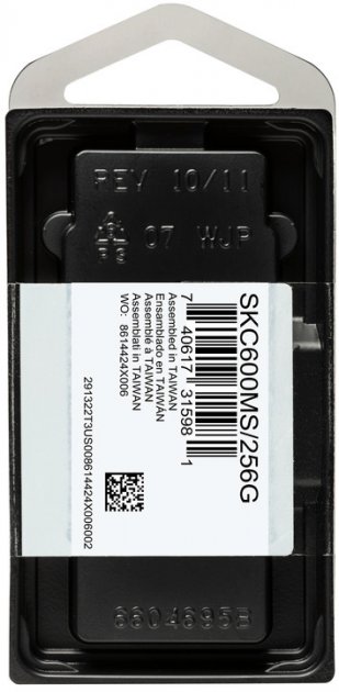 Накопичувач SSD mSATA 256GB Kingston KC600 (SKC600MS\/256G) - зображення 7