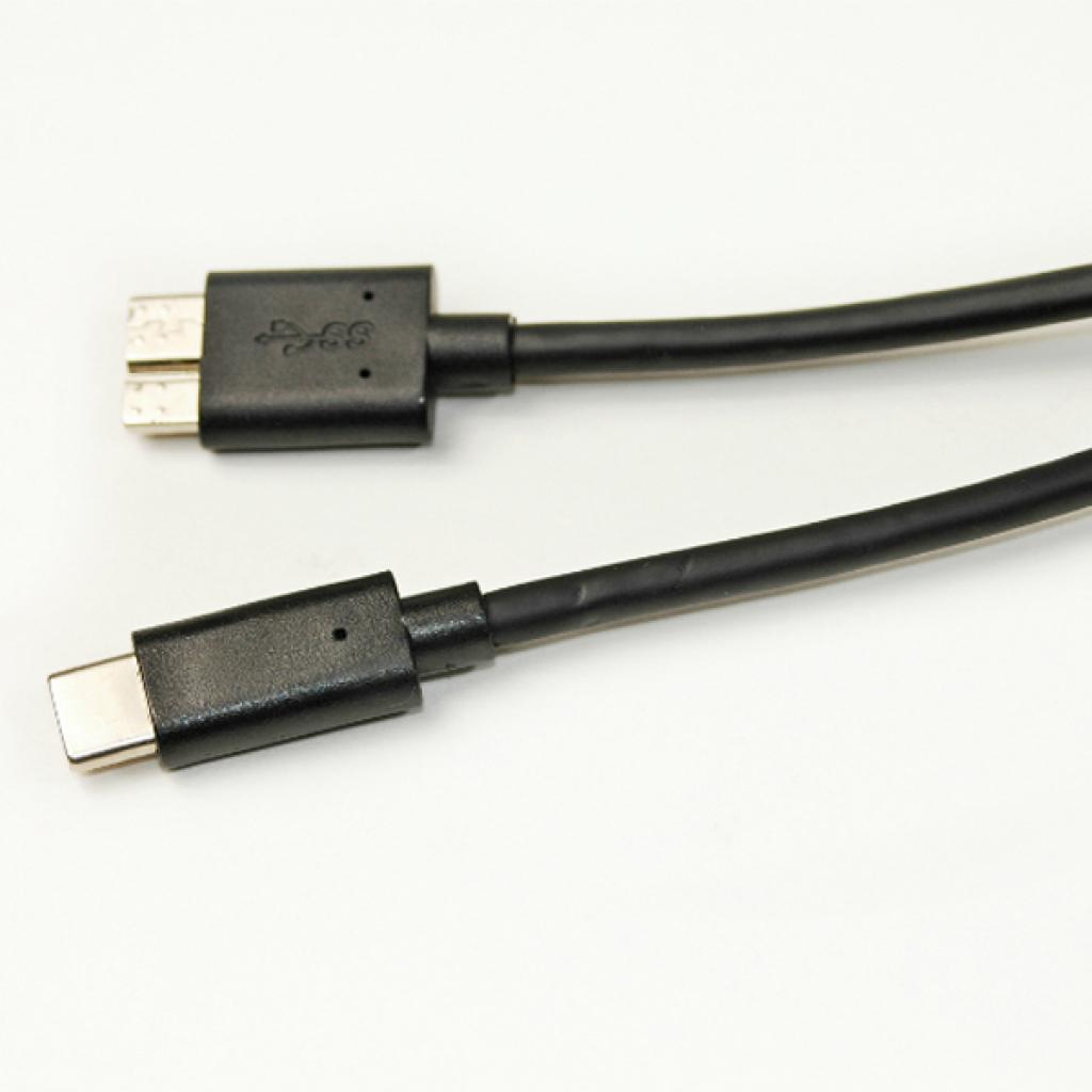 Кабель USB3.0  Type C to microВM PowerPlant (KD00AS1280) 1.5 м. - зображення 2