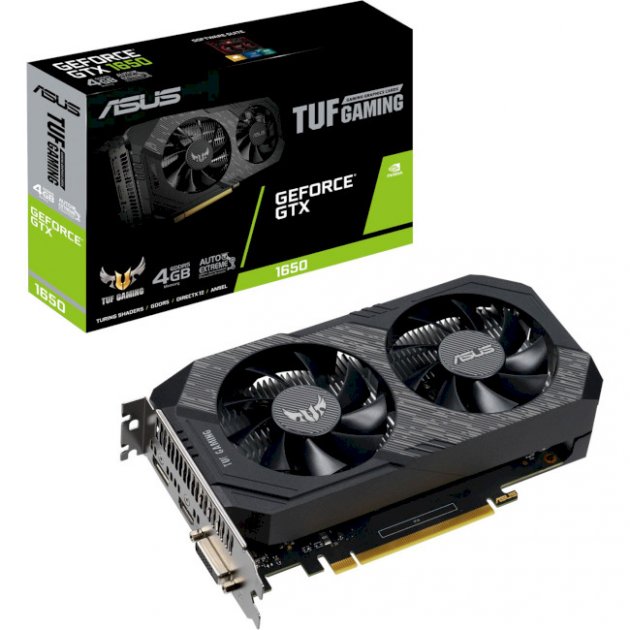 Відеокарта GeForce GTX1650 4 Gb GDDR6 Asus (TUF-GTX1650-4GD6-P-GAMING) - зображення 4