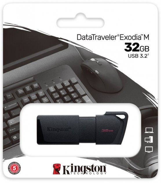 Флеш пам'ять USB 32 Gb Kingston DataTraveler Exodia M USB3.2 - зображення 6