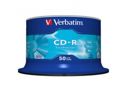 CDR-disk 700Mb Verbatim 52x Extra (43351) - зображення 1