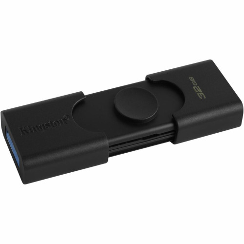 Флеш пам'ять USB 32 Gb Kingston DT Duo USB 3.2 Gen1 + Type-C - зображення 2