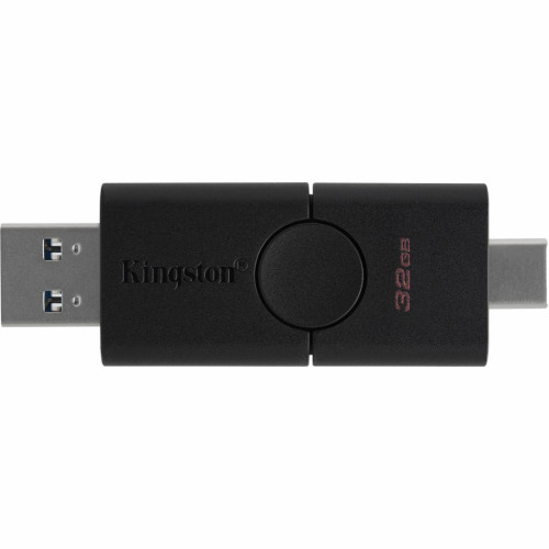 Флеш пам'ять USB 32 Gb Kingston DT Duo USB 3.2 Gen1 + Type-C - зображення 3