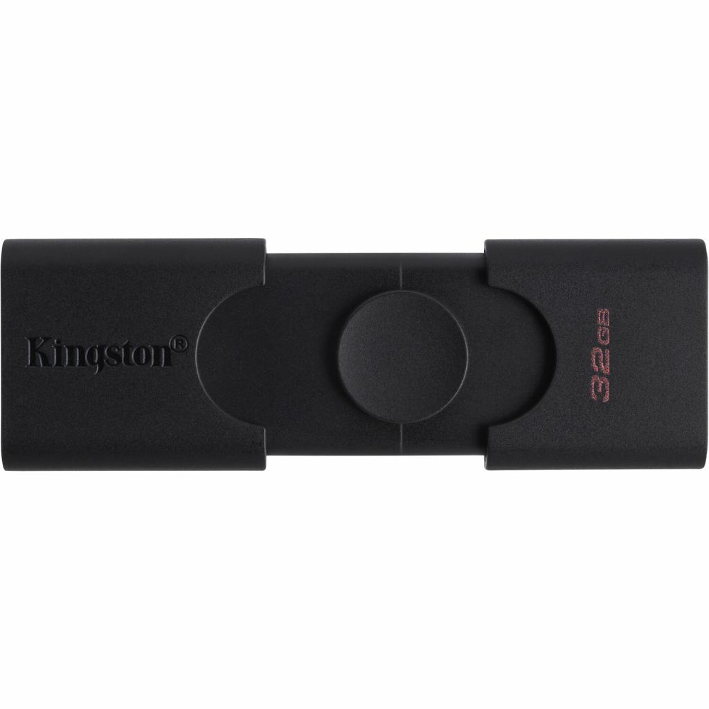 Флеш пам'ять USB 32 Gb Kingston DT Duo USB 3.2 Gen1 + Type-C - зображення 4