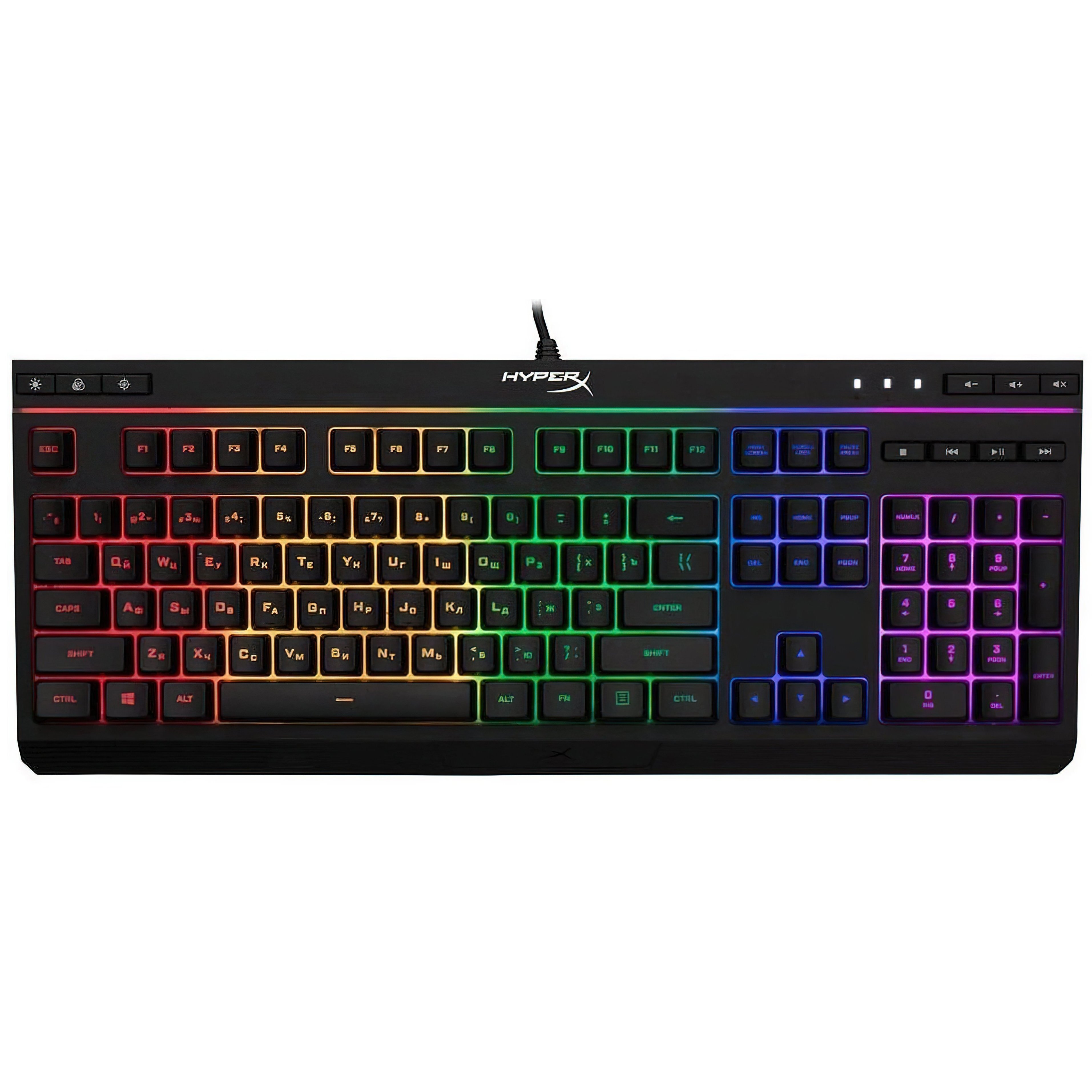 Клавіатура HyperX Alloy Core RGB (4P4F5AX) - зображення 2