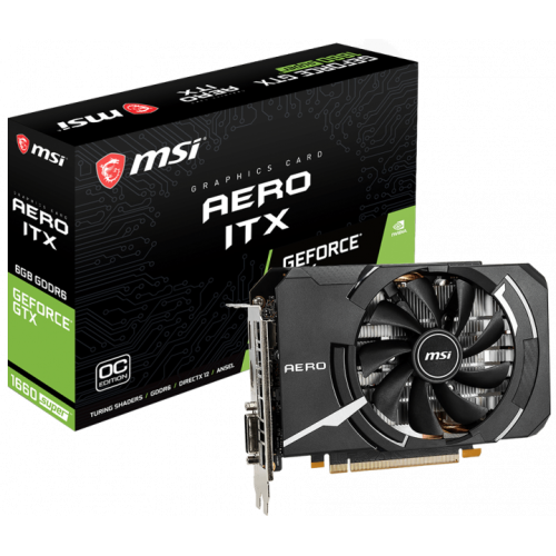 Відеокарта GeForce GTX1660 Super 6 Gb GDDR6 MSi (GTX 1660 SUPER Aero ITX) - зображення 5