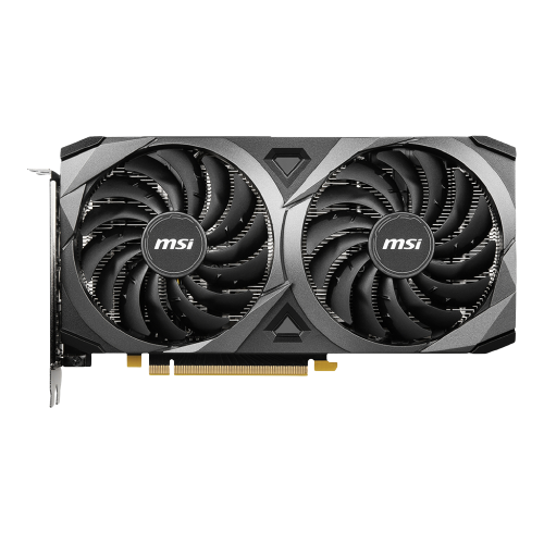 Відеокарта GeForce RTX 3060 Ti 8 GDDR6 MSI VENTUS 2X OC LHR (RTX 3060 Ti VENTUS 2X 8G OCV1 LHR) - зображення 1