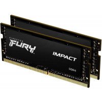 Пам'ять DDR4-2666 64 Gb (2x32Gb) Kingston Fury Impact 2666MHz SoDM