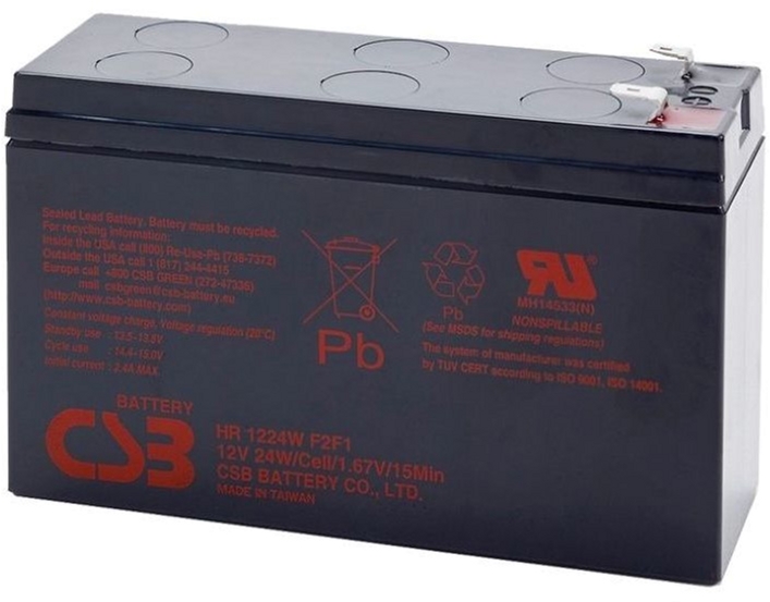Акумуляторна батарея CSB 12V  6.5Ah (HR1224WF2) - зображення 1