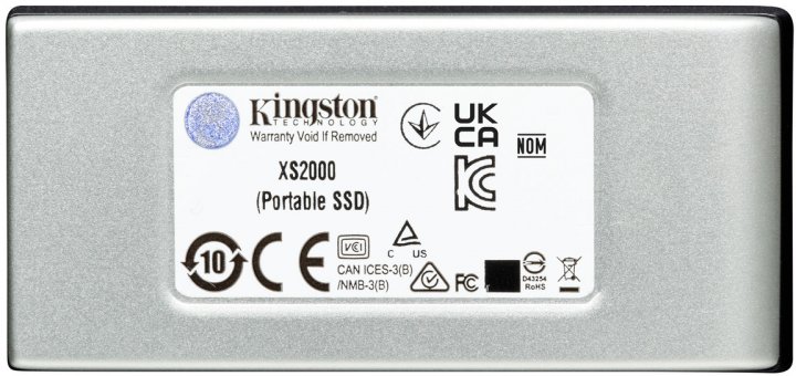 Зовнішній накопичувач SSD 1TB Kingston XS2000 (SXS2000\/1000G) - зображення 5