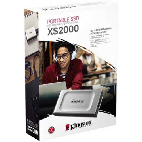 Зовнішній накопичувач SSD 1TB Kingston XS2000 (SXS2000\/1000G) - зображення 9