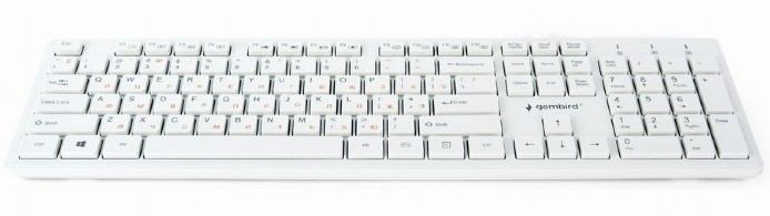 Клавіатура Gembird KB-MCH-03-W-UA - зображення 3