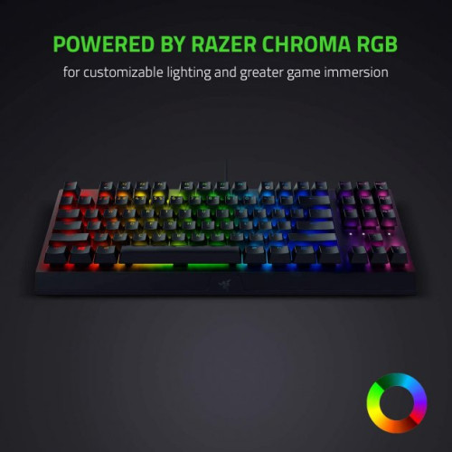 Клавіатура Razer BlackWidow V3 TKL Green (RZ03-03490700-R3R1) - зображення 2