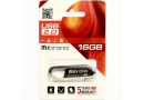 Флеш пам'ять USB 16Gb Mibrand Aligator Black USB2.0, брелок, метал + пластик - зображення 2