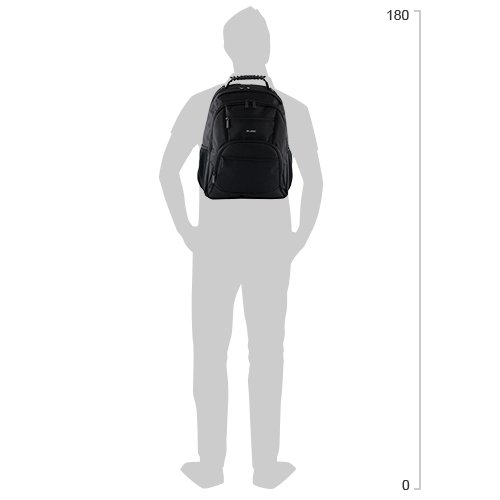 Рюкзак для ноутбука 15.6 Logic Concept Easy 2 Black (PLE-LC-EASY2-15) - зображення 6
