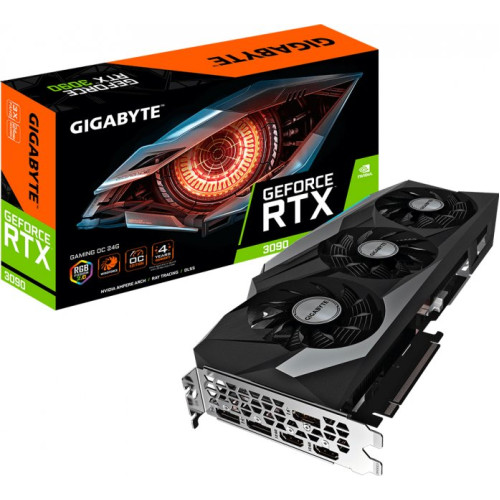 Відеокарта GeForce RTX 3090 24 GDDR6X Gigabyte GAMING OC (GV-N3090GAMING OC-24GD) - зображення 8