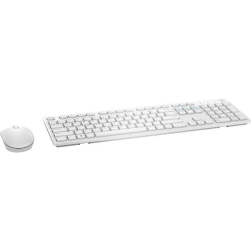 Клавіатура+мишка Dell KM636 White US Wireless - зображення 2