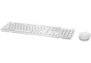 Клавіатура+мишка Dell KM636 White US Wireless - зображення 3