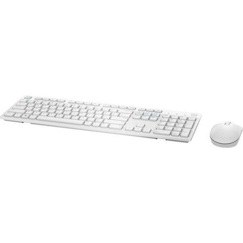Клавіатура+мишка Dell KM636 White US Wireless - зображення 3