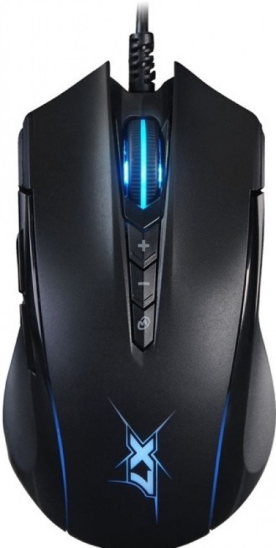 Мишка A4 Tech X89 Black - зображення 1