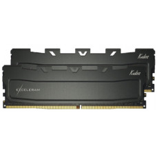 Пам'ять DDR4 RAM_16Gb (2x8Gb) 2666Mhz Exceleram Black Kudos (EKBLACK4162619AD) - зображення 1