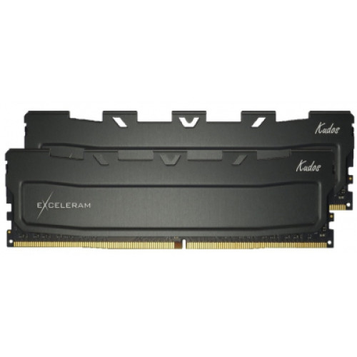 Пам'ять DDR4 RAM_16Gb (2x8Gb) 2666Mhz Exceleram Black Kudos (EKBLACK4162619AD) - зображення 1