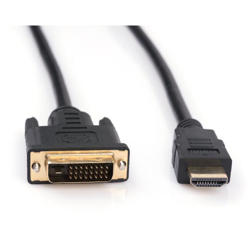 Кабель HDMI to DVI, 5.0 м, Vinga (VCPHDMIDVI5) - зображення 2