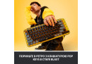 Клавіатура Logitech POP Keys Wireless Mechanical Keyboard Blast Yellow (920-010716) - зображення 8